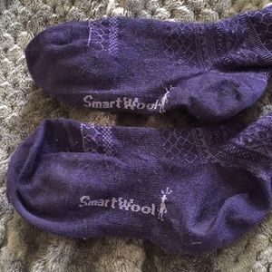 Purple Smartwool Tights